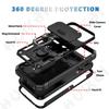 Ring Holder Cameara Protective Phone Case for Apple iPhone 17 Air 16 15 14 13 12 11 Pro Max XS XR Plus with Bumper Cover