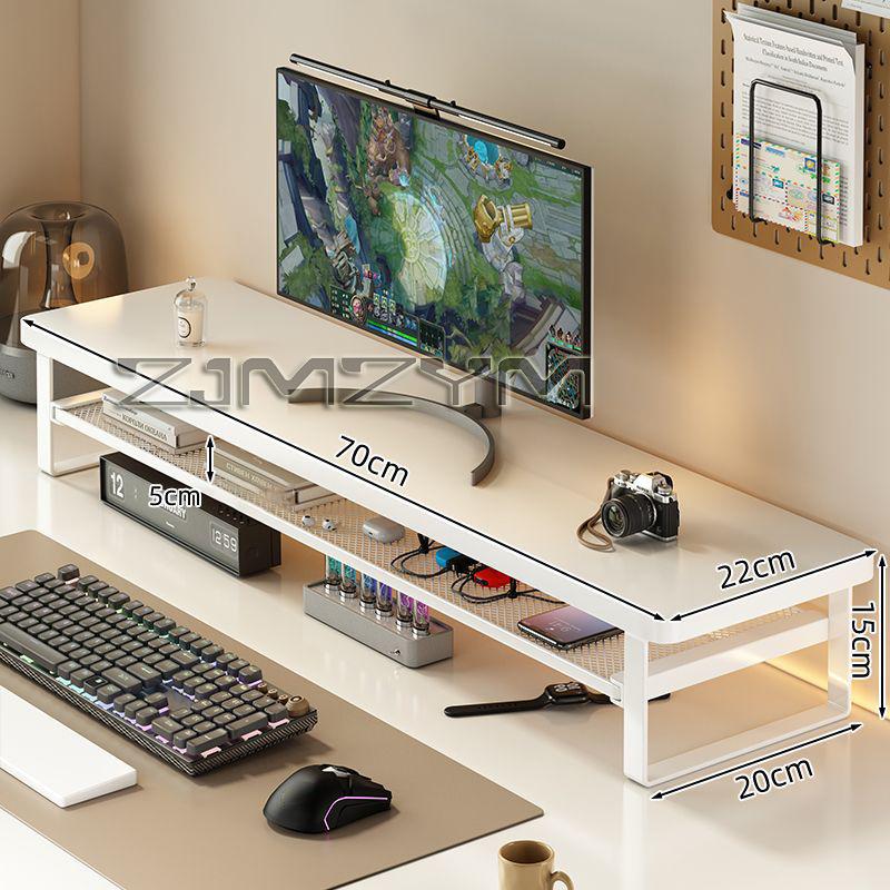 Computer Monitor Elevated Monitor Base Home Office Desktop Storage Rack Office Monitor Raising Stand Holder