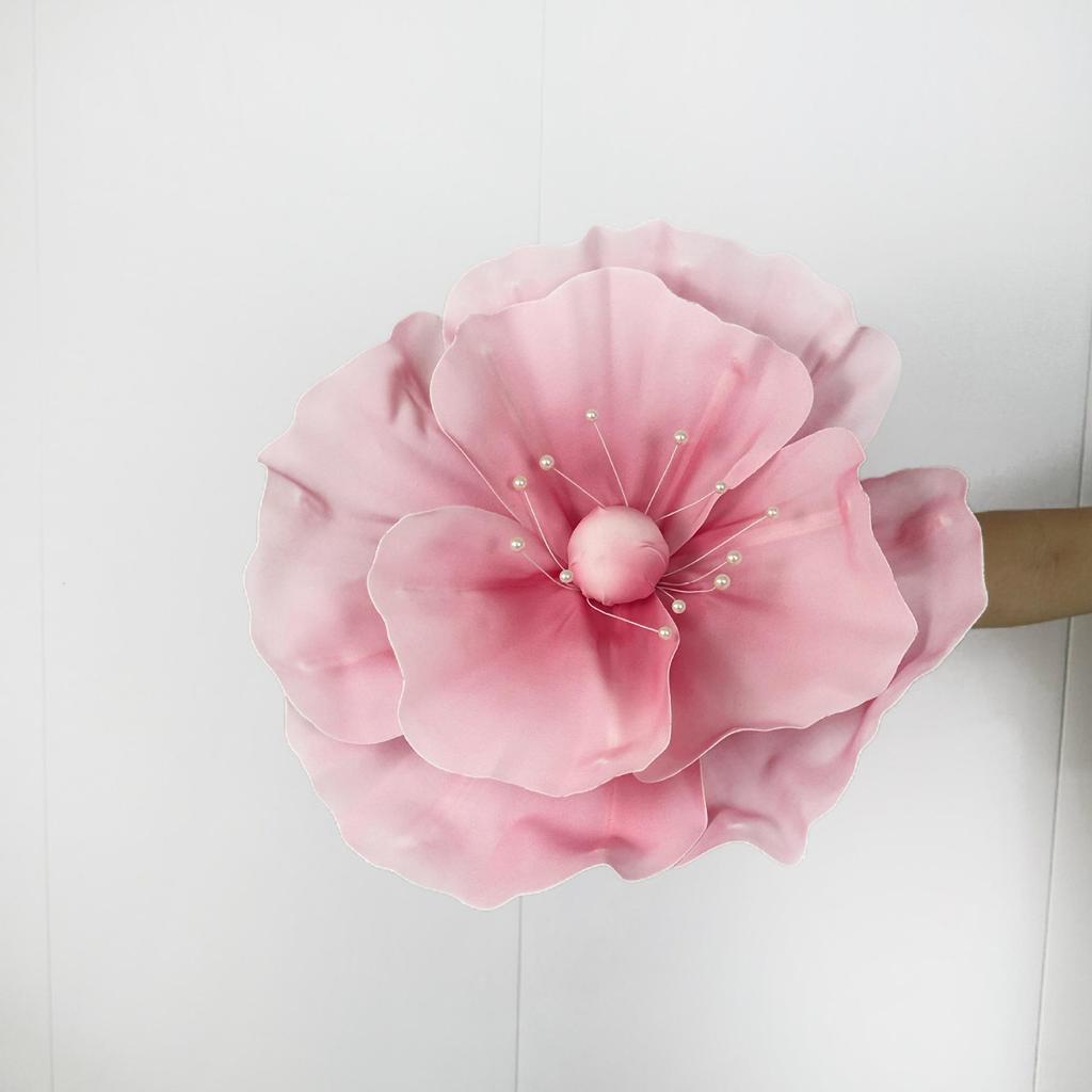 Large Poppy Paper Flower Art Stand for Weddings & Displays