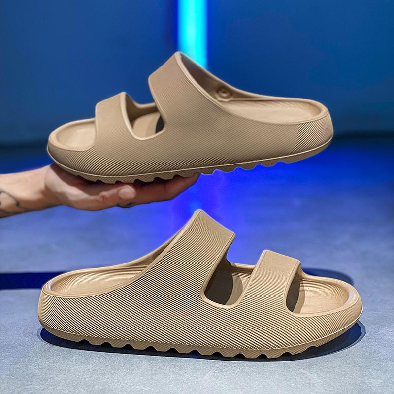 Fashion Men Sandals Orthopedic Slides Sandals Outdoor Beach Women Shoes With Arch Support Cloud Slippers For Plantar Fasciitis