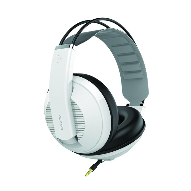 

Superlux Closed professional monitor headphones HD662EVO/W WHITE