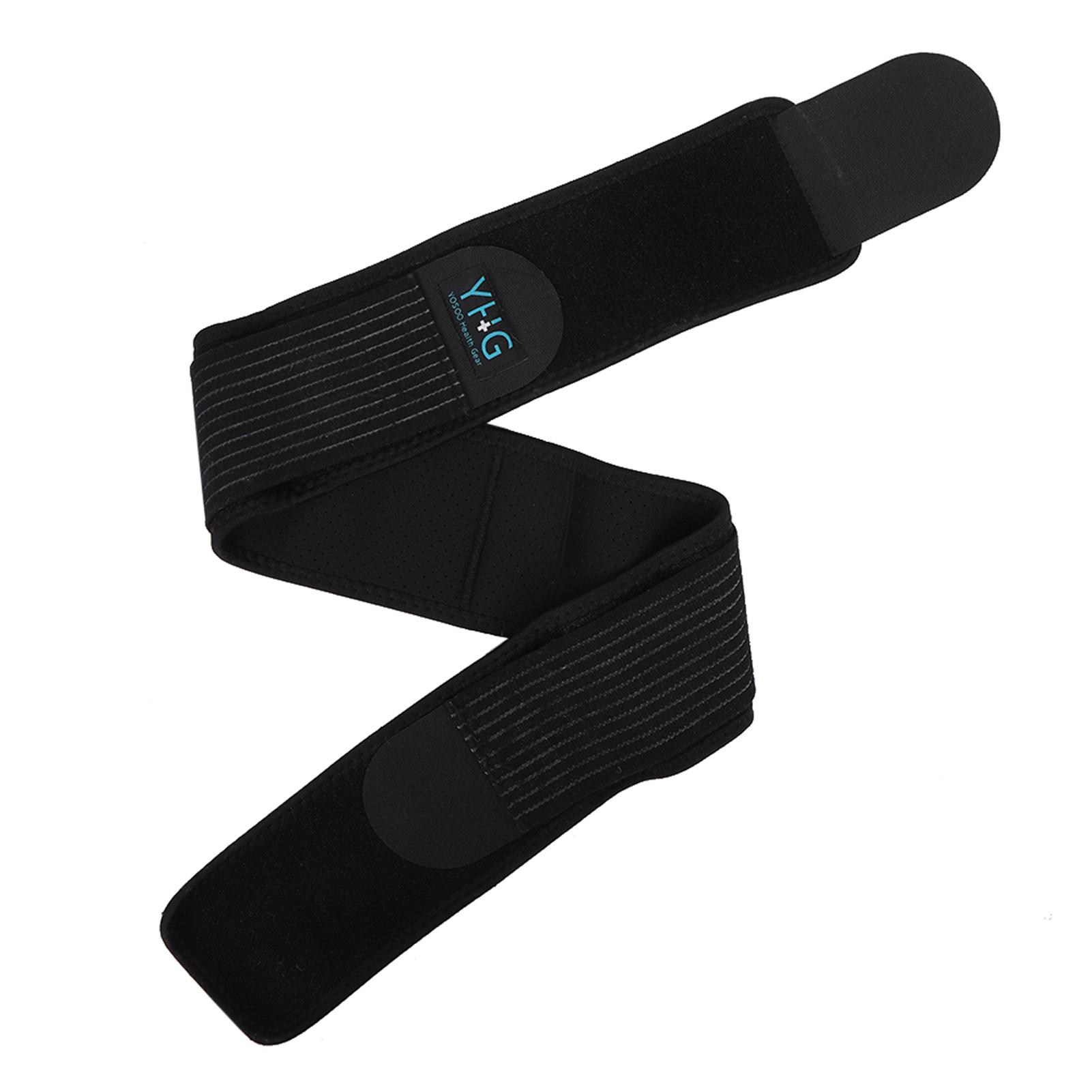 

Дышащий регулируемый крестцово-подвздошный пояснично-крестцовый бандаж черный M