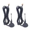 2Pcs Suction Cup Antenna GSM Mini Strong Magnetic SMA GPRS 2G 3G Signal Reception Transmission