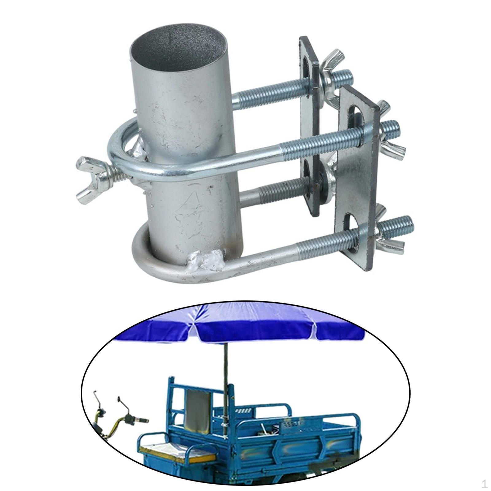 

Держатель для балконного зонта Подставка-клипса для зонта для патио Фиксированный кронштейн для ландшафтного забора A