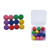 Nostalgic Gonggi Jack Stone Catching Game Set For Night Event Entertainment with 12 Pieces Stone and Box Party Activity