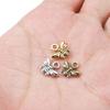 Pack of 40 Handmade Craft Pendants Bees Shaped Jewelry Making Supplies Ornament