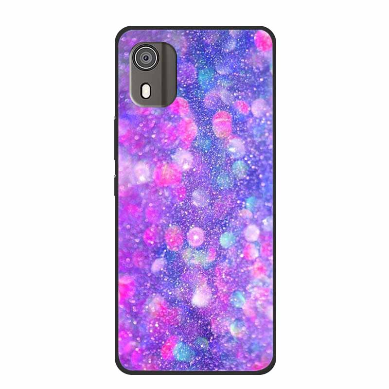 Case For Nokia C02 Luxury Soft Silicone TPU Black Phone Cover for Nokia C02 C 02 NokiaC02 Funda Lovely Shockproof Bumper Coque
