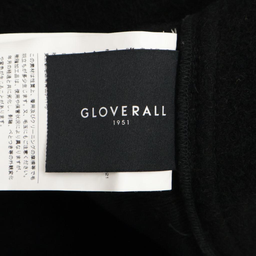 JUNYA WATANABE MAN X Gloverall JH-C017 Wool Duffle Jacket with Leather Sleeves and Studs Coat S blackUsed