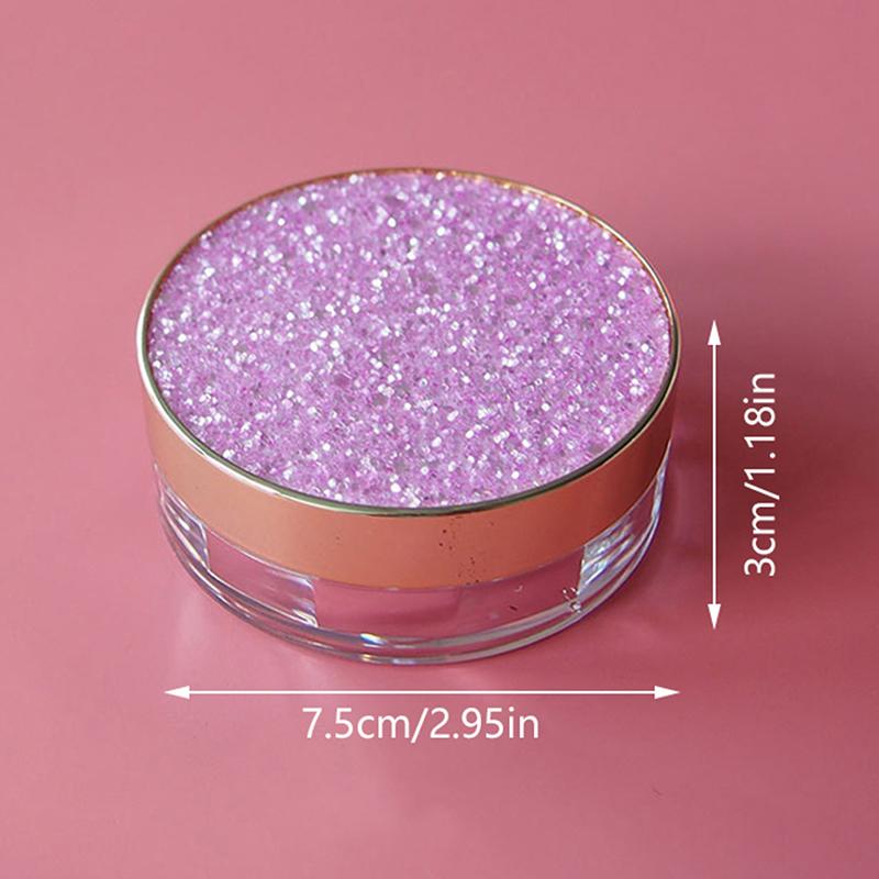 1Pc Empty Air Cushion Puff Box Portable Cosmetic Makeup Case Container With Powder Sponge For Bb Cream Foundation Diy Box
