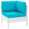 VidaXL Palette Cushions 3 Pcs Turquoise Oxford Fabric, Cushion, Sofa Cushion, Back Pillow, Outdoor Cushion, 361791