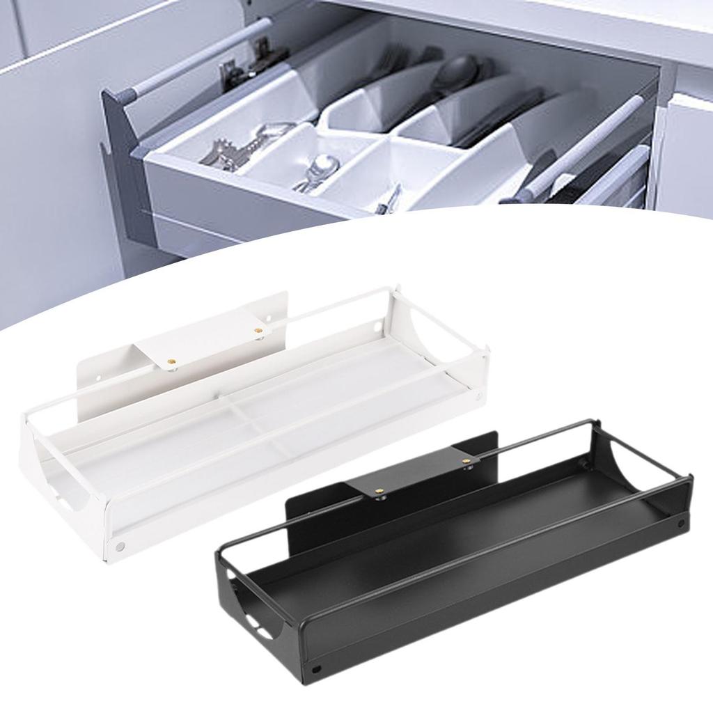 Pull Out Cabinet Organizer Utensils Strong Adhesive Comestics Pantry Storage Shelf for Pantrie Corner Living Room Gap Office