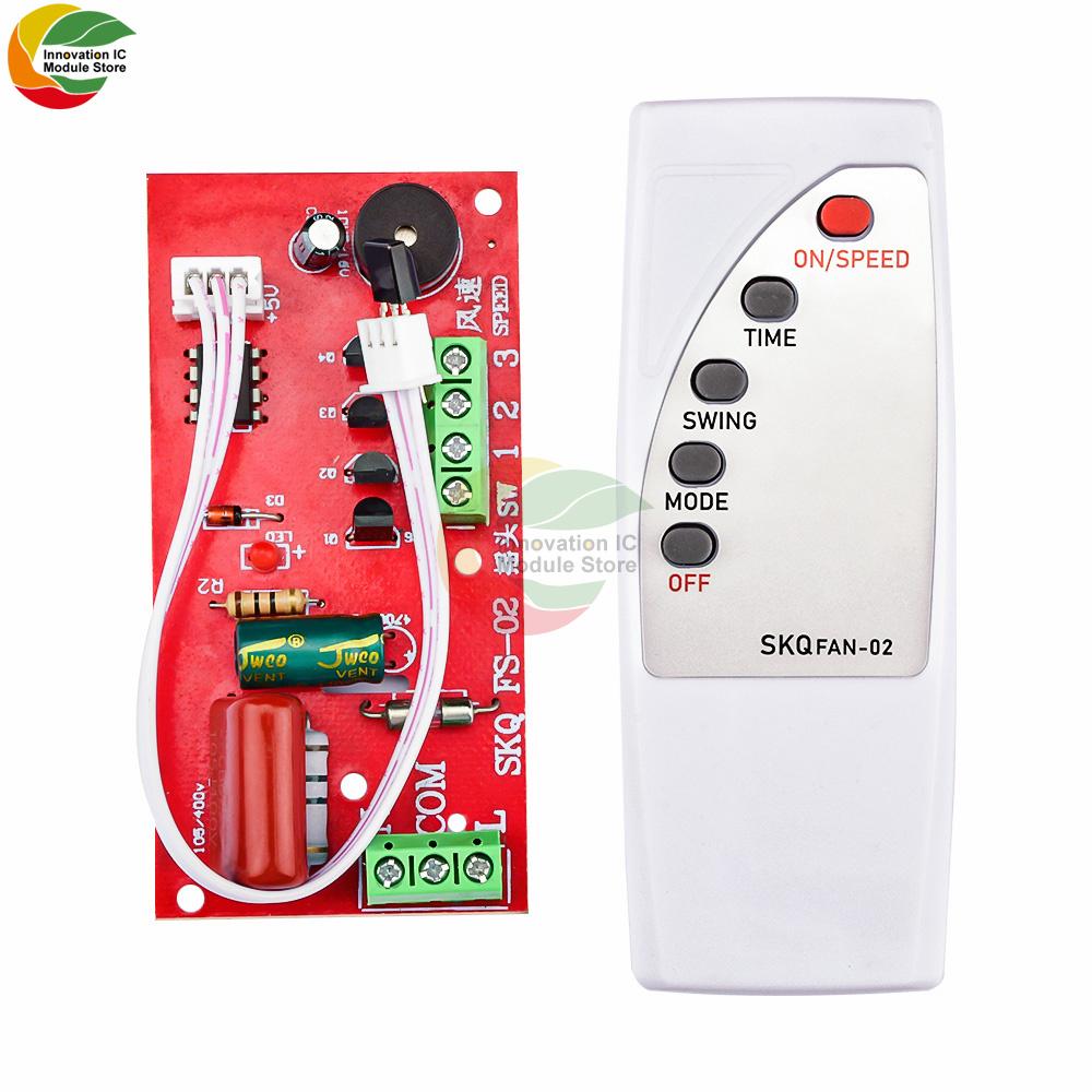 Universal Fan Remote Control Modification Board Mini Fan Circuit Board Control Motherboard Electric Fan Universal Computer Board