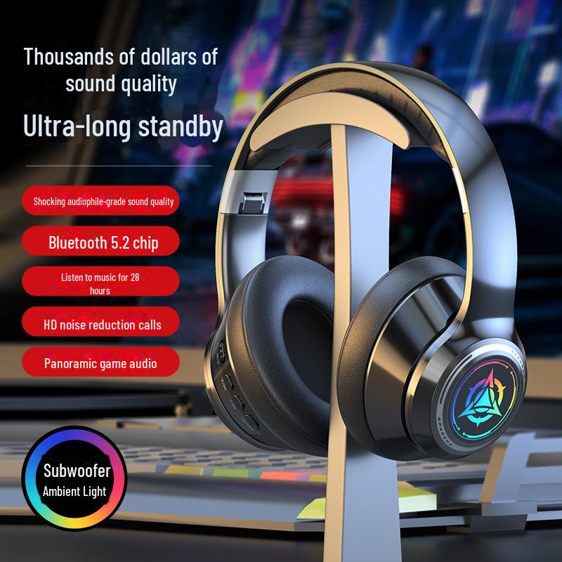 

Douyin Популярная беспроводная игровая и спортивная гарнитура Heavy Bass Galaxy Black