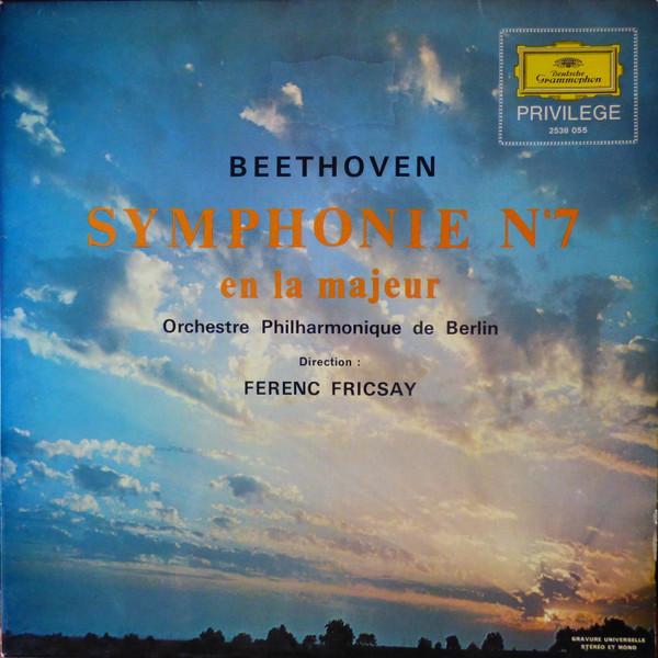 

LP Record FERENC FRICSAY BERLINER PHILHARMON Beethoven Symphonie No. 7 2538055 DEUTSCHE GRAMM France Classical Used