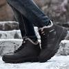 Warm Winter Men Boots Fashion Snow Boots Winter Outdoor Shoes Men Military Fur Ankle Boots For Men Walking Shoes Hiking Boots