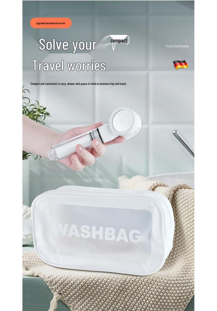 Portable Handheld Baby Shower Filter for Home and Travel