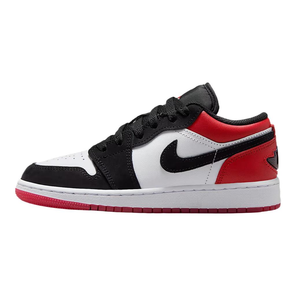 Air Jordan 1 Low SE GS Black Toe Dětské tenisky Bílá Varsity-Red IB8970-106