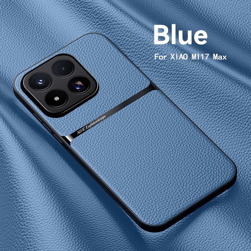 For Xiaomi 17T 15T 14T 13T 17 15 14 15s Pro Leather Litchi Texture with Ultra-ThinSlim PhoneCase For Xiaomi 15 14 Ultra 17Promax