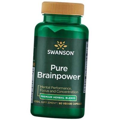 Memory and Brain Function Improvement, Pure Brainpower, 60vegcaps (71280027)