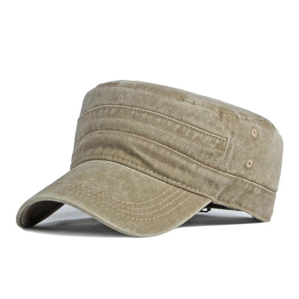 Vintage Flacher Zylinderhut Y2k Schirmmütze Neue Schirmmütze Unisex