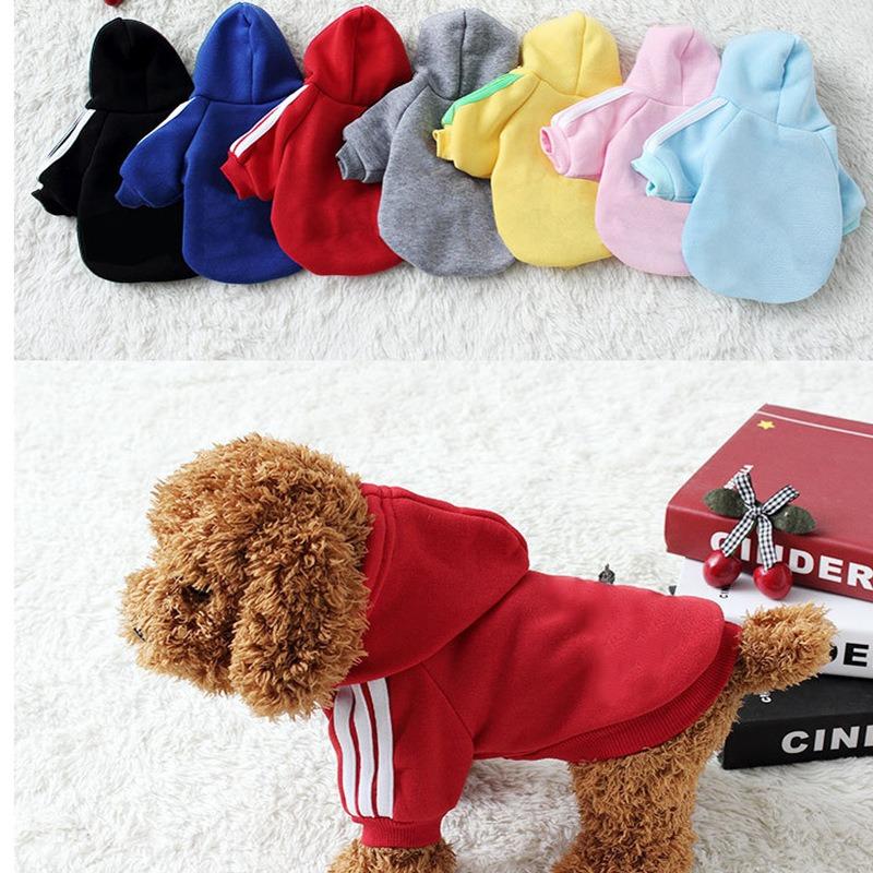 Pet Clothes Hoodies Sports Cat Supplies Autumn and Winter Dog Supplies for Big and Small Dogs