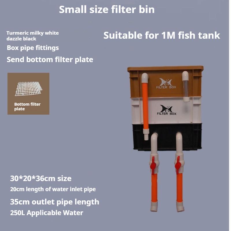 

Fish Tank Multi-layer Filtration Fishpond Filtration System Purifying Water Quality Water Treatment Aquarium Accessories