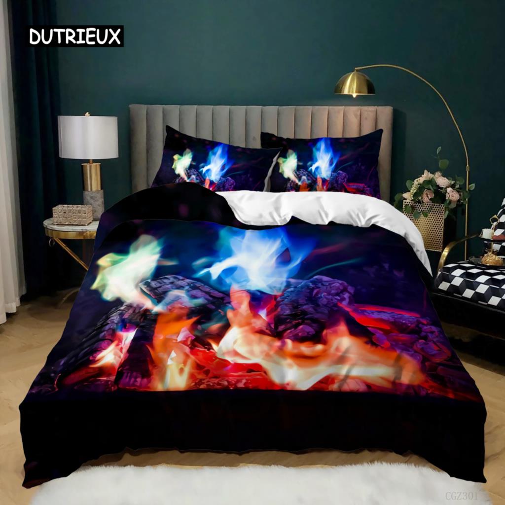 

Soft And Comfortable Stylish Pattern Duvet Cover Set With Duvet Cover And Pillowcases King Queen Twin Sizes For All Ages EU single(135x200cm)