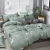 Simple Aloe Vera Cotton Four-piece Set Three-piece Set Quilt Cover Bed Sheet Human Bedding