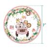 New hot-selling animal series theme party tableware forest animals children's birthday decoration supplies
