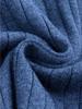 New Men's Trendy High Collar Sweater: Autumn/Winter Knitwear Fashion Base Layer