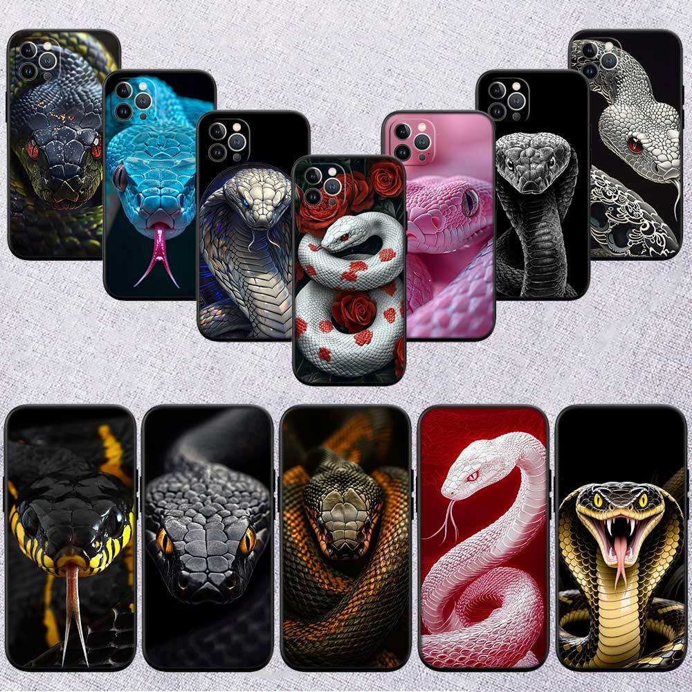 Cobra Snake Phone Case for Redmi Note 12 12S 12C 13 13C 13R 14 14S 14R 14C 11A 13X A3 A3X A4 A5 Pro Max Plus