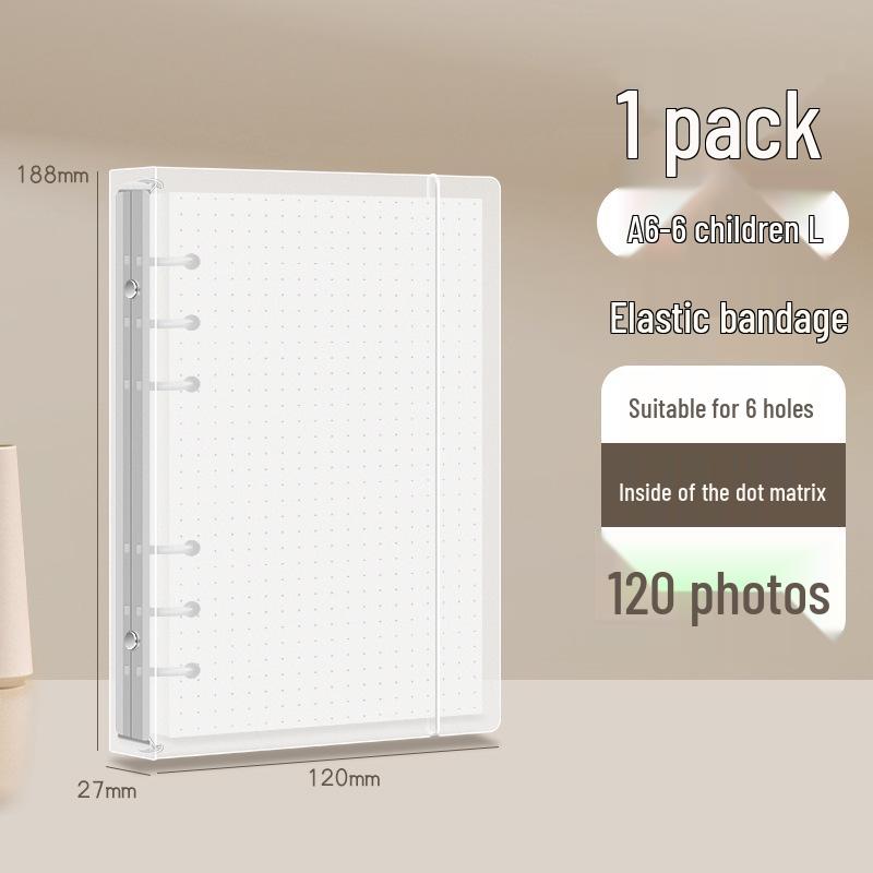 GoodNotes Binder Cover with Loose-leaf Paper, B5 & A5, for High School Students, A4 Grid Notebook