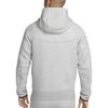 Nike Solid Color Zip-Up Hooded Sports Jacket With Dual Zipper Unisex Jackets Grey FB7922-063