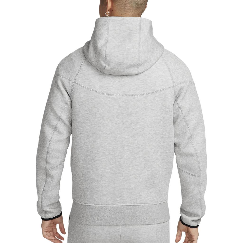 Nike Solid Color Zip-Up Hooded Sports Jacket With Dual Zipper Unisex Jackets Grey FB7922-063