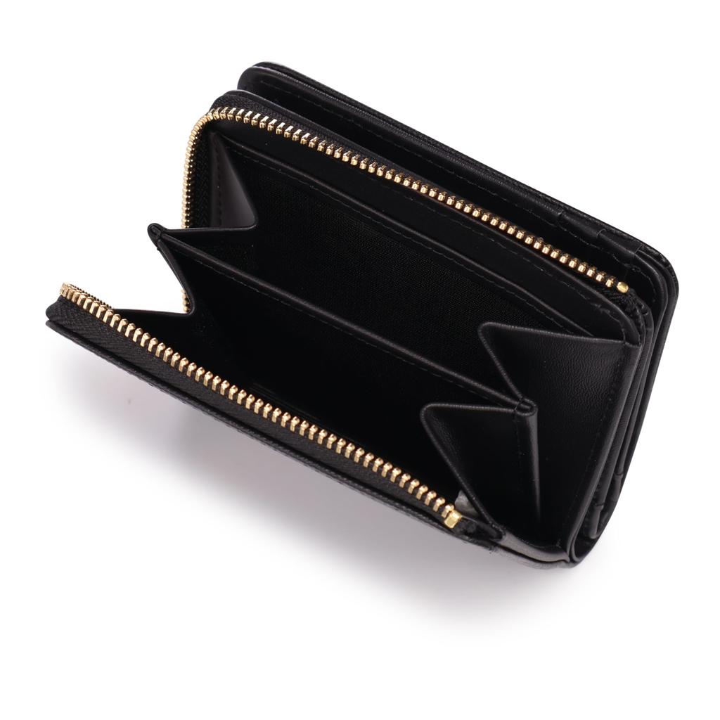 Lanvin En Bleu Luxembourg Bifold Size Black To Our Wallet, Women's, 480453, 10, (Exclusive Store)