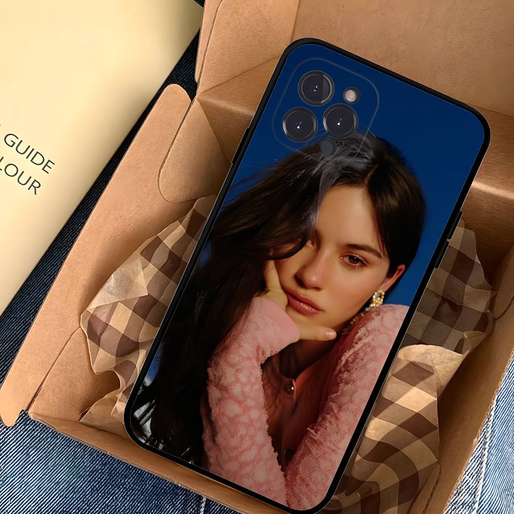 Popular G-gracie Singer A-abrams Black Soft Phone Case For IPhone 16 15 14 13 11 12 17 Pro Max Mini Plus
