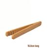 High-Temp Resistant Bamboo Tea Tongs - Portable Travel Tea Set Tweezers & Anti-Scald Cup Clips