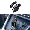 Shift Knob Cover for New Voxy 90 90 10 40 40 Shift Lever Parts Interior Accessories 2 Pieces Hybrid series/Noah series/Sienta series/Alphard