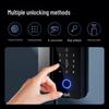 Deli AL126 Smart Fingerprint Glass Door Lock CN plug (adapter included)