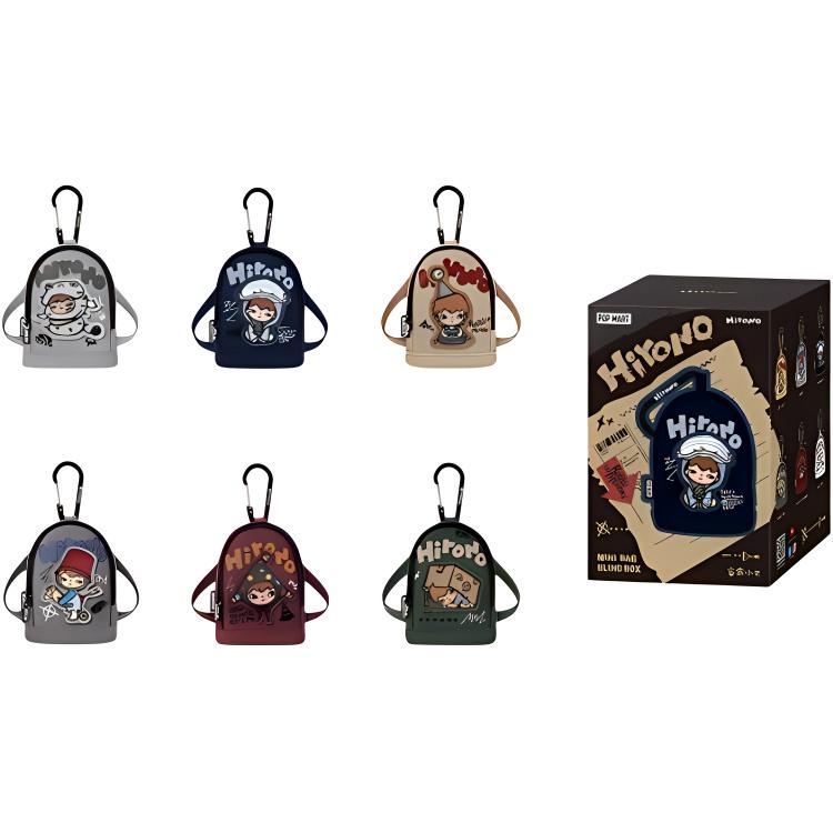 New POP MART Hirono Echo Collection Small Bag Trendy Fashion Merch Blind Box Products Single Mystery Box/Full Box 6 Pcs PPMT-2504-0005