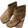 Internet Celebrity Niche Blogger with Personality Toe Breathable Roman Shoes Women's Casual Flip-flops Flat Short Boots Cool Boots