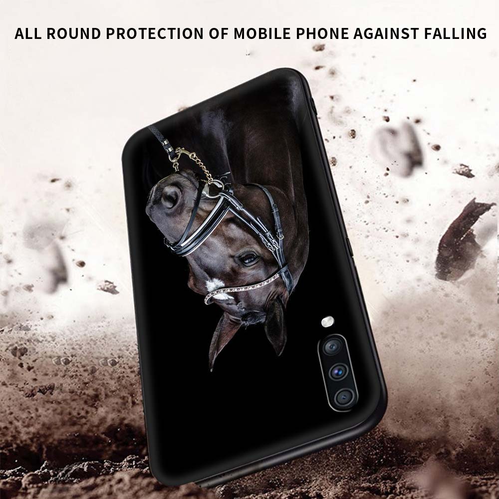 Running Horse Animal Fundas for Samsung Galaxy A70 A50 A40 A20s A30 A10s A20e A10 A02s A01 Phone Case for Samsung A51 A72 Cover