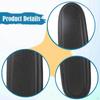 2 Pieces Office Chair Armrest Arm Pads PU Leather Universal Easy Installation Comfortable Replace