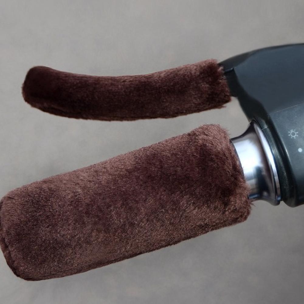 

Чехол на руль электровелосипеда зимний вариант чехол на ручку водителя электровелосипеда чехол на руль электротрицикла плюшевый коричневый