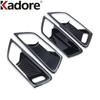 For Ford Kuga Escape     2024 Carbon Fiber Car ide Inner Door Handle Bowl Cover Trim Interior Accessories