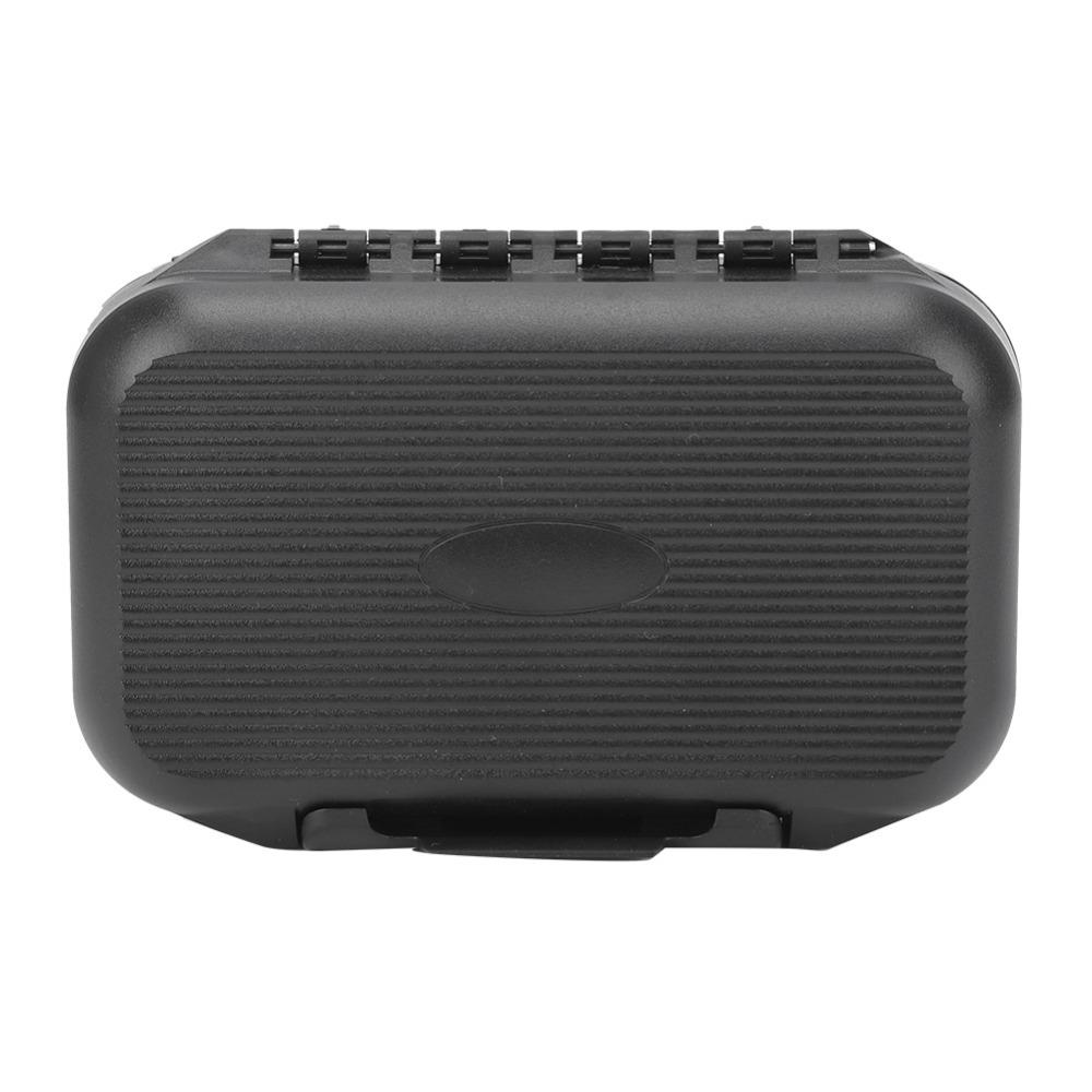 Double Sided Fishing Bait Box ABS Tackle Box Portable Fly Fishing Box Fishing