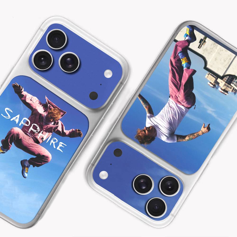Singer E-Ed Sheeran For iPhone 17 pro max New Print Back Cover Decal Wrap Skin Rear Protective Sticker Film Creative