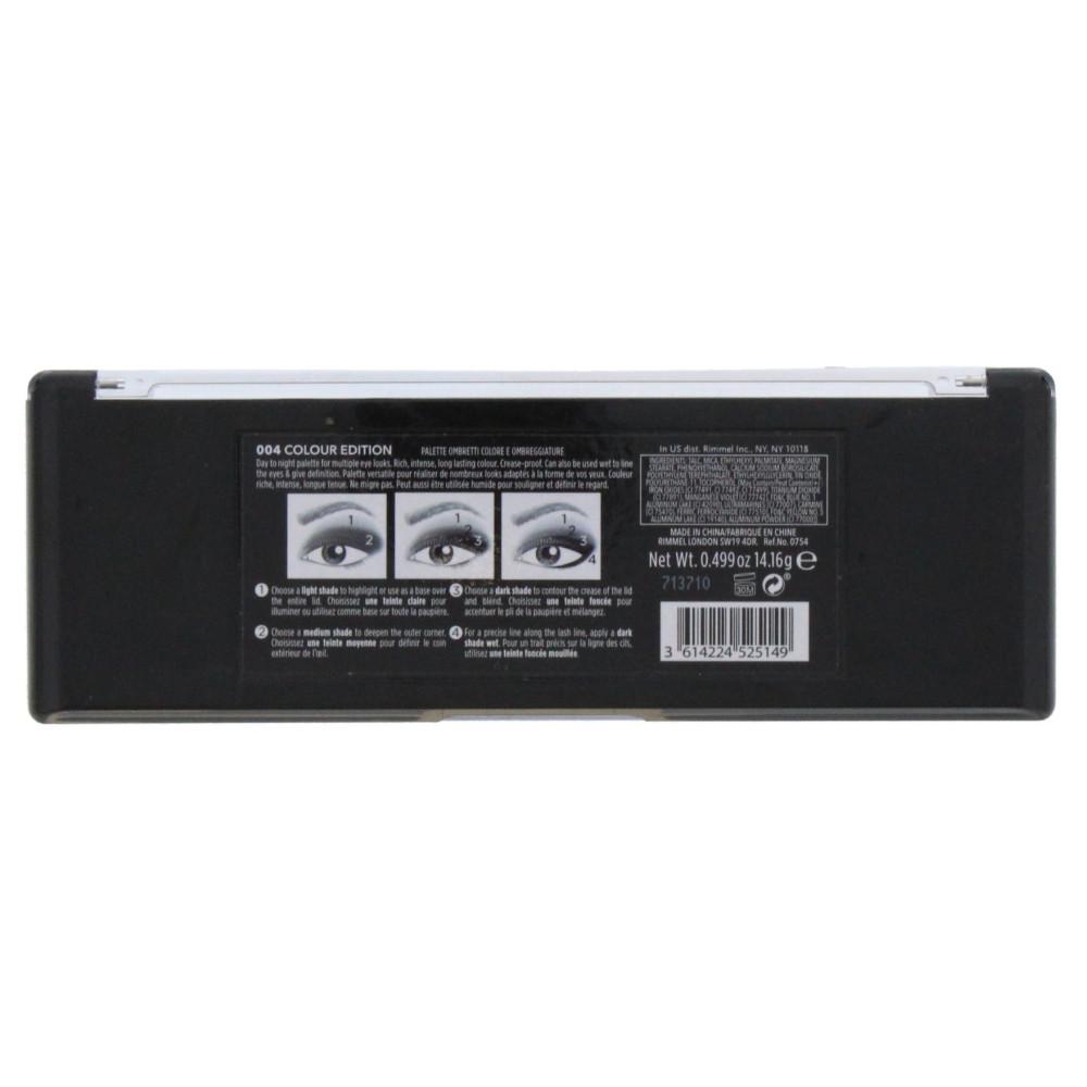 Rimmel - Palette Fards à Paupières Magnif'Eyes - Colour Edition 004