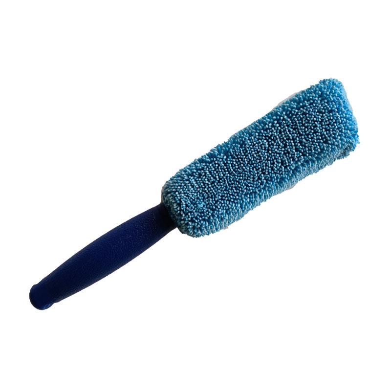

Щетка для чистки шин из микрофибры с длинной ручкой и плюшем 29*5*5