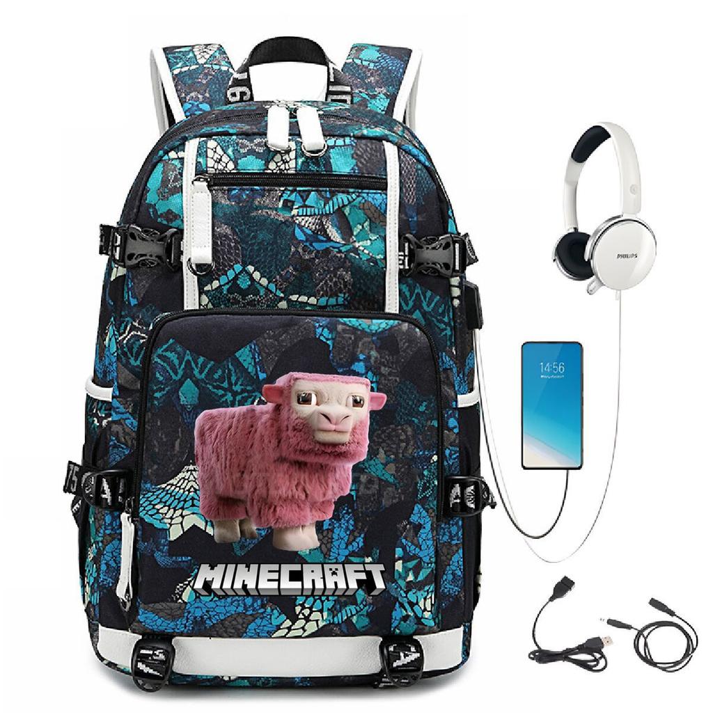 Game Merchandise Outdoor Travel Bag Large Capacity Usb Backpack